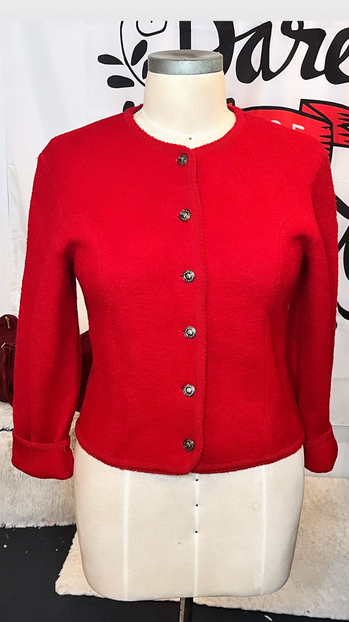 Red Wool Sweater