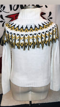 Load image into Gallery viewer, Tassle Fringe Turtleneck Sweater
