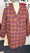 Load image into Gallery viewer, Plaid Coat
