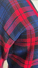 Load image into Gallery viewer, Plaid Cardigan Sweater
