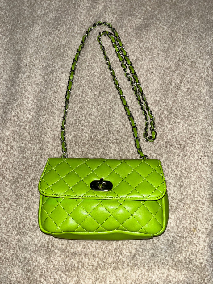 Kiwi Green Crossbody Bag