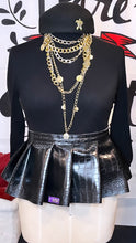 Load image into Gallery viewer, “She Chic” Vegan Snakeskin Peplum Belt
