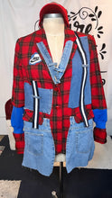 Load image into Gallery viewer, Blue Blaze Revamped Denim Blazer
