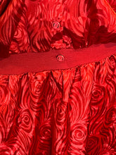 Load image into Gallery viewer, Red Swirl Vintage Dress
