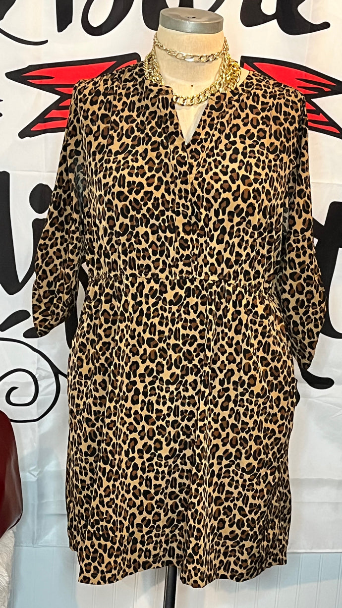 Animal Print Dress