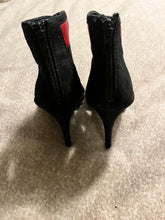 Load image into Gallery viewer, Red and Black Diamond Heels
