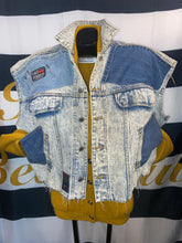 Load image into Gallery viewer, Patchwork Denim Cape
