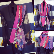 Load image into Gallery viewer, “Tied Up” Vest/Shawl/Scarf
